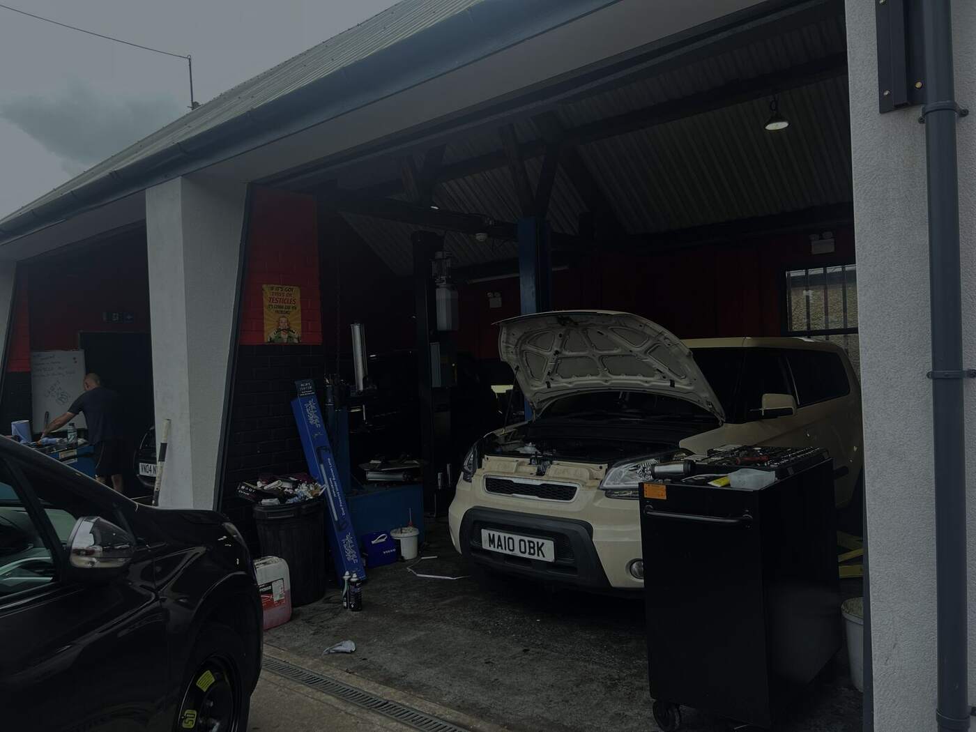 Inside the ONEFIX workshop at Plas Acton